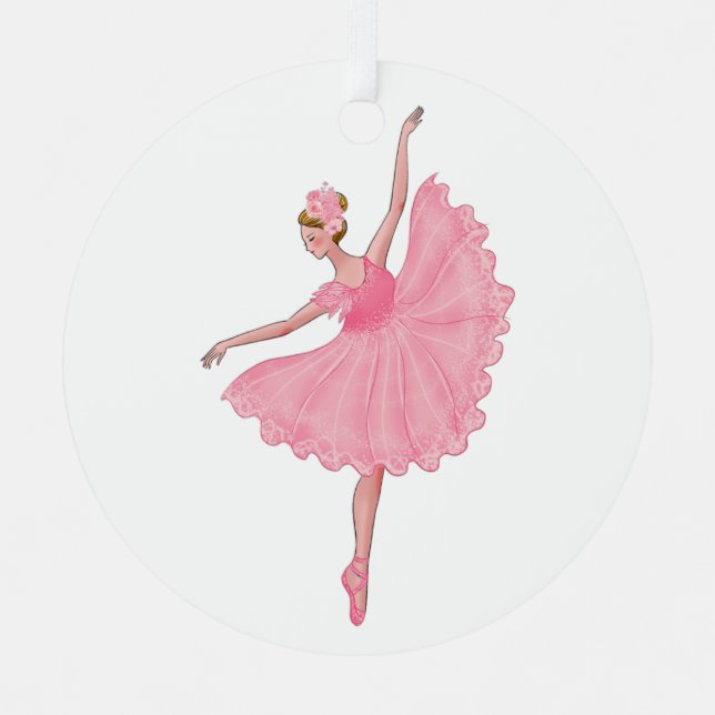 Dew Drop Ornament, Sugar Plum Fairy Ornament (Front)