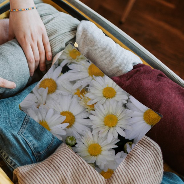 Dew-Kissed Daisies Floral Accessory Pouch (In Situ)