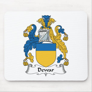 Dewar Family Crest Mouse Pad