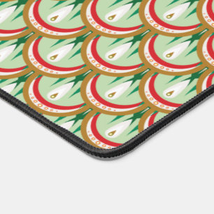 Dewdrop Scales Desk Mat