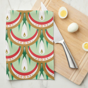 Dewdrop Scales Kitchen Towel