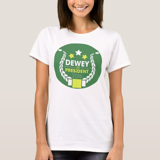 Dewey 4 Prez Tank Top (round logo) (Front)