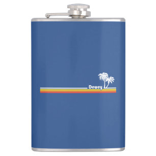 Dewey Beach, Delaware Hip Flask