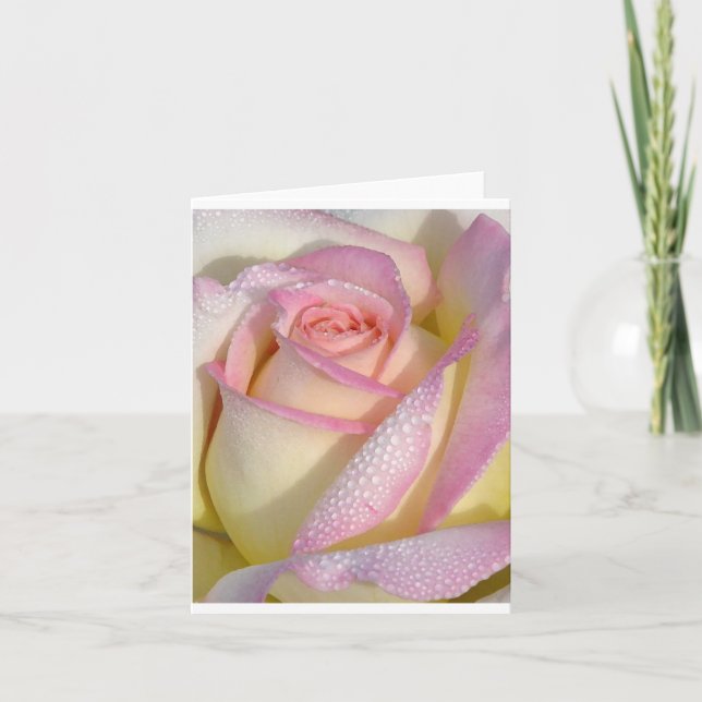 Dewey Rose Note Card (Front)