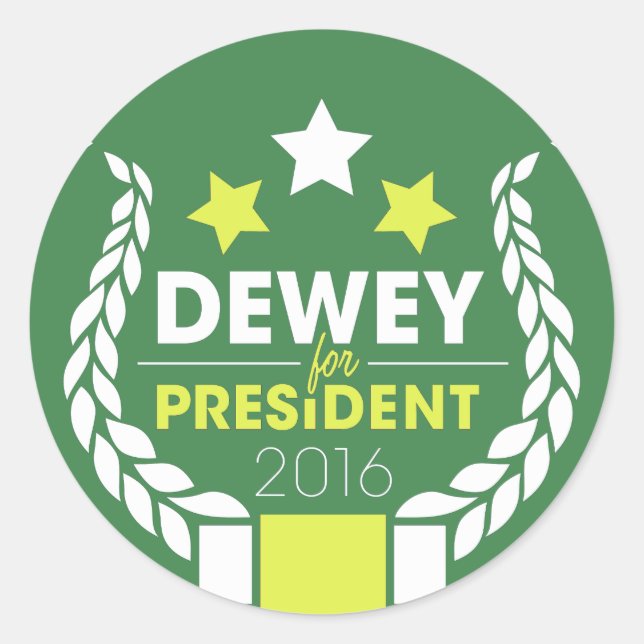 Dewey Stickers (Front)