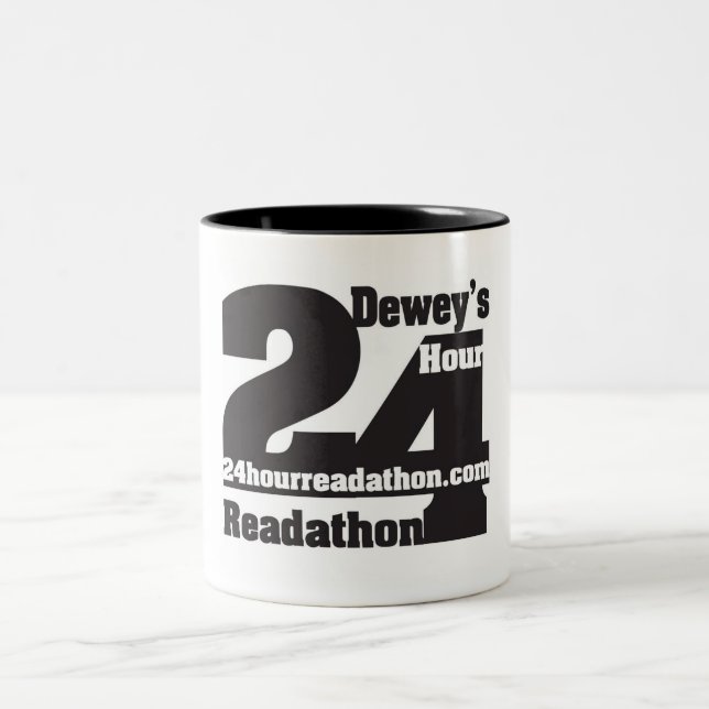 Dewey's 24 Hour Readathon Two Tone Mug (Center)