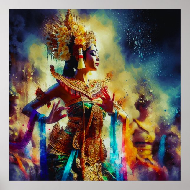 Dewi Tari (Dance Goddess) Poster (Front)