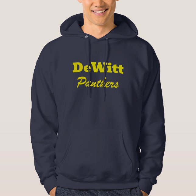 DeWitt High School Printed Hoodie (Front)