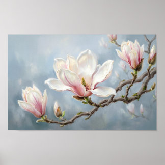 Dewy Blooming Hydrangeas Fine Art Print