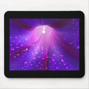 Dewy Morning Glory Mouse Pad