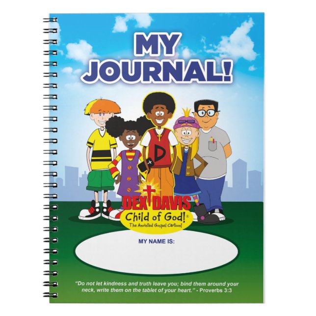 Dex Davis "My Journal" Notebook (Front)