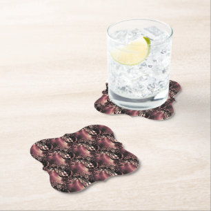 Dex Square Paper Coaster