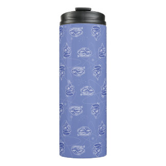 Dexter and Mandark Atomic Pattern Thermal Tumbler