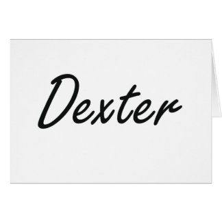 Dexter Artistic Name Design