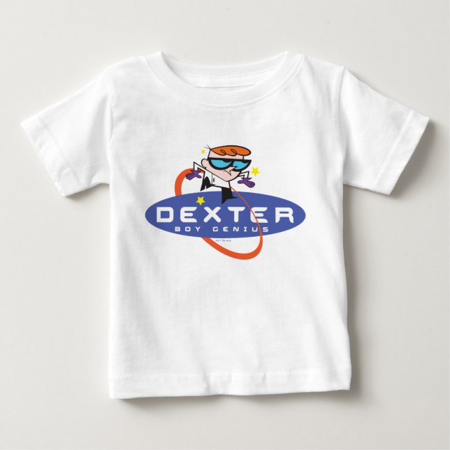 Dexter "Boy Genius" Baby T-Shirt (Front)