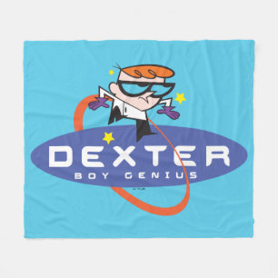 Dexter "Boy Genius" Fleece Blanket