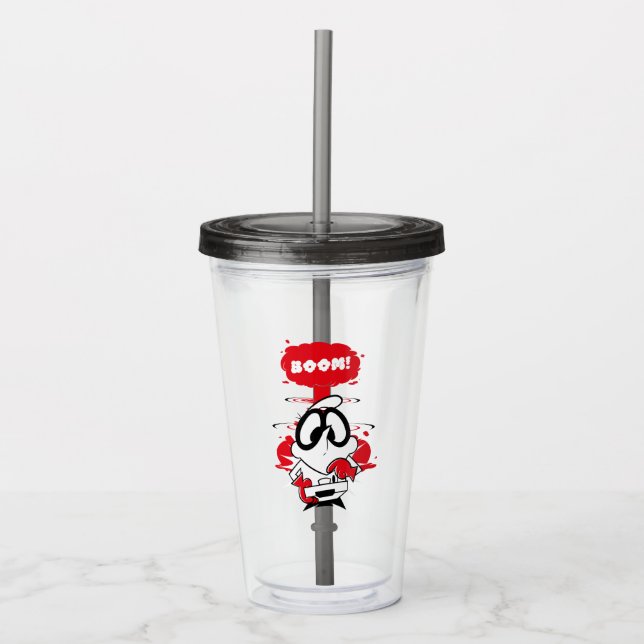 Dexter Detonation graphic Acrylic Tumbler (Front)