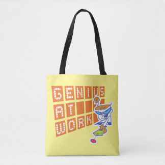 Dexter "Genius At Work" Tote Bag