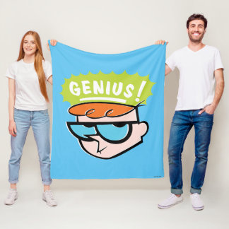 Dexter "Genius" Callout Graphic Fleece Blanket
