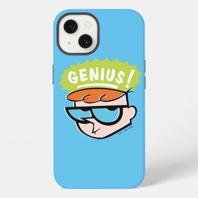 Dexter "Genius" Callout Graphic iPhone Case (Back)