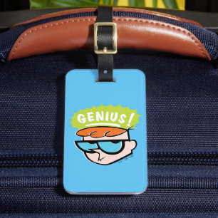 Dexter "Genius" Callout Graphic Luggage Tag