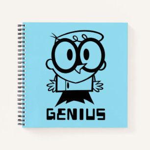 Dexter "Genius" Outline Graphic Notebook