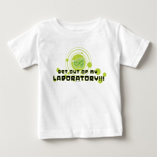 Dexter - Get Out Of My Laboratory!!! Baby T-Shirt (Front)