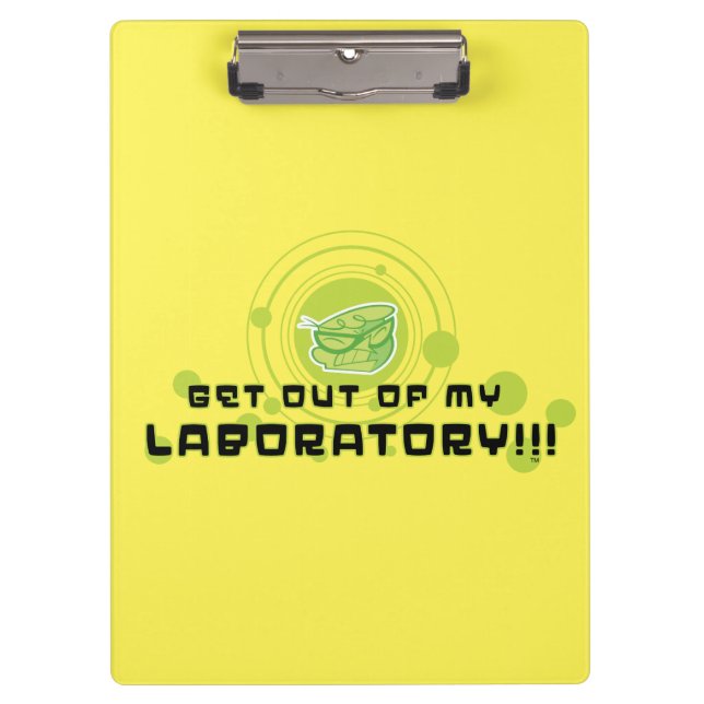 Dexter - Get Out Of My Laboratory!!! Clipboard (Front)