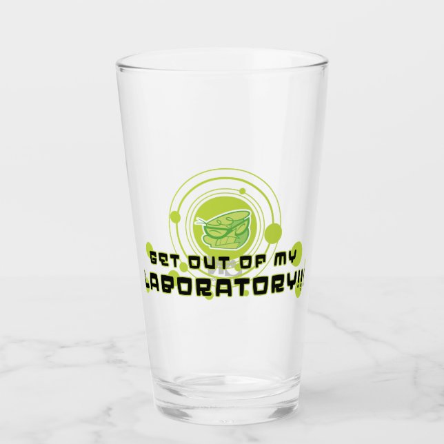 Dexter - Get Out Of My Laboratory!!! Glass (Front)