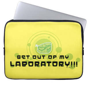Dexter - Get Out Of My Laboratory!!! Laptop Sleeve