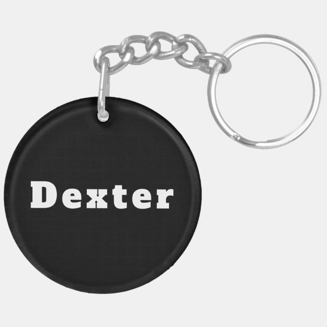 Dexter Key Ring (Back Left)