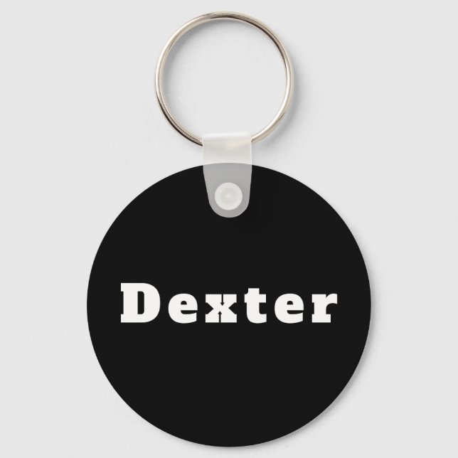 Dexter Key Ring (Front)