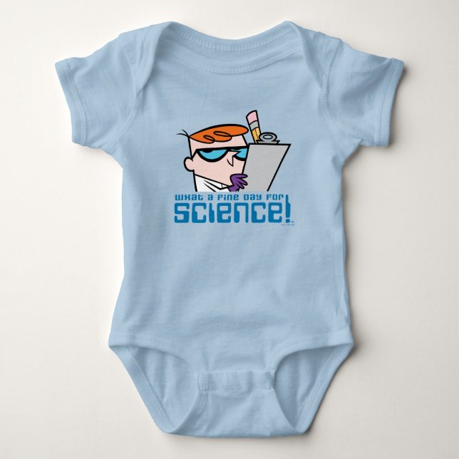 Dexter - What A Fine Day For Science! Baby Bodysuit (Front)