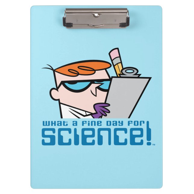Dexter - What A Fine Day For Science! Clipboard (Front)