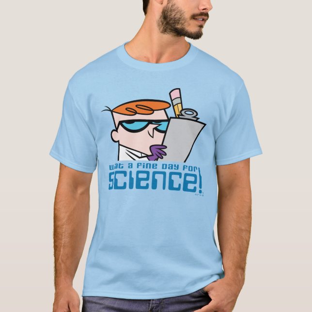 Dexter - What A Fine Day For Science! T-Shirt (Front)