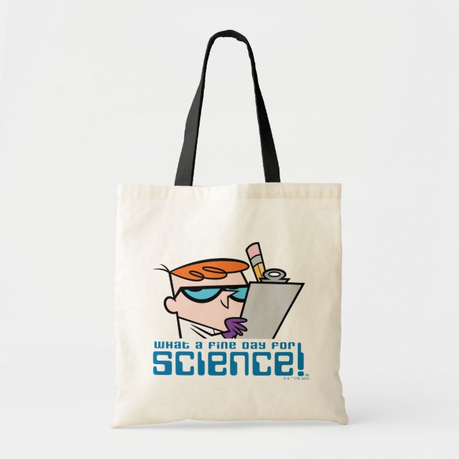 Dexter - What A Fine Day For Science! Tote Bag (Front)