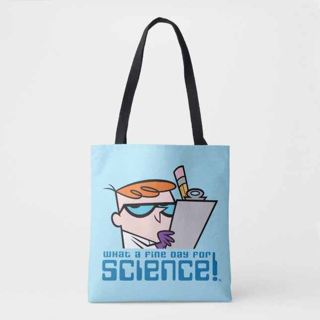 Dexter - What A Fine Day For Science! Tote Bag (Front)
