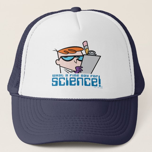 Dexter - What A Fine Day For Science! Trucker Hat (Front)