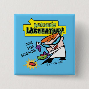 Dexter With Remote 15 Cm Square Badge