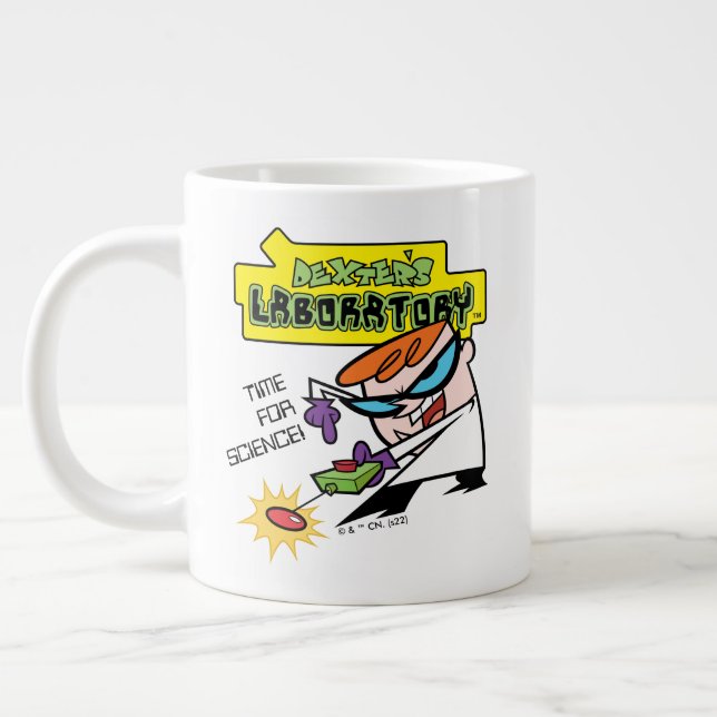 Dexter With Remote Large Coffee Mug (Left)