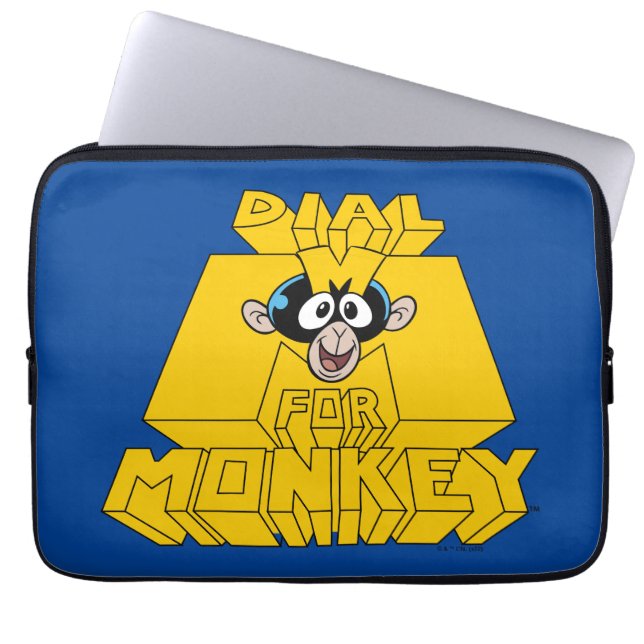 Dexter's Laboratory - Dial M For Monkey Laptop Sleeve (Front)