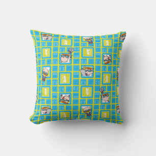 Dexter's Laboratory Experiments Pattern Cushion