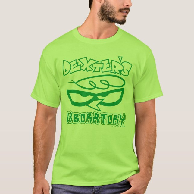 Dexter's Laboratory Face Logo T-Shirt (Front)