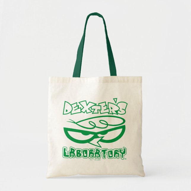 Dexter's Laboratory Face Logo Tote Bag (Front)