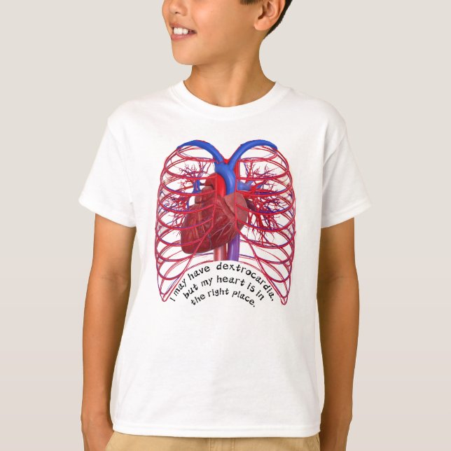 Dextrocardia pun  T-Shirt (Front)