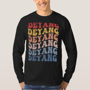 Deyang City Groovy Retro T-Shirt