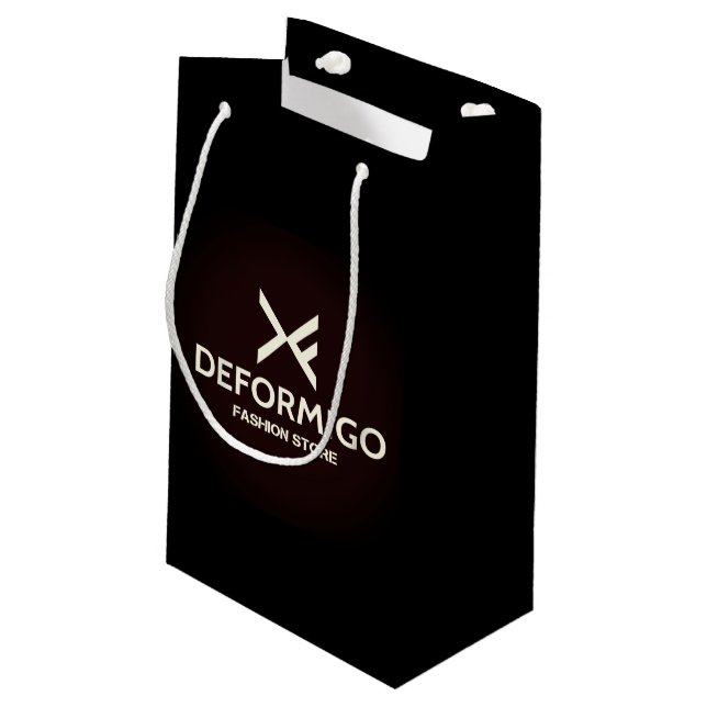 DF Featured Paper Shopping Bag (Back Angled)