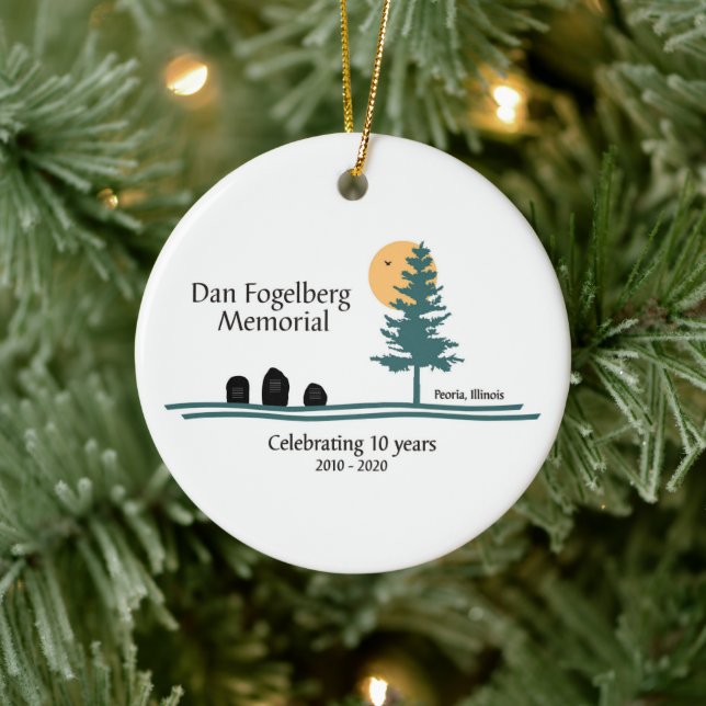 DF Memorial 10th Anniversary Rocks Ornament (Tree)