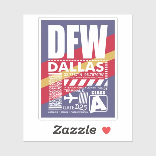 DFW Airport Dallas  (Sheet)