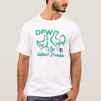 DFW Chicken Trader/Turquoise Graphics T-Shirt
